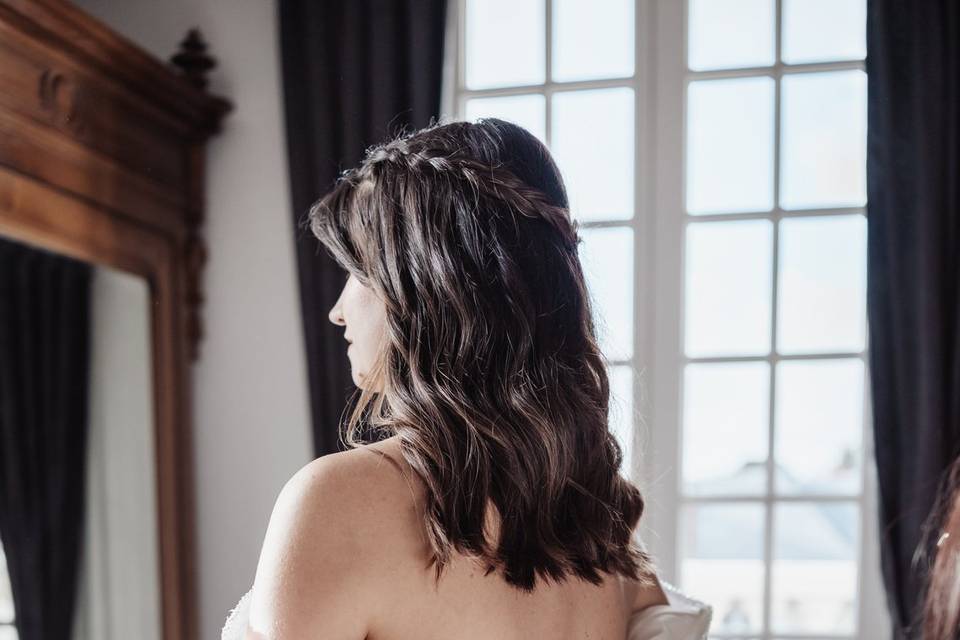 Mariée préparation