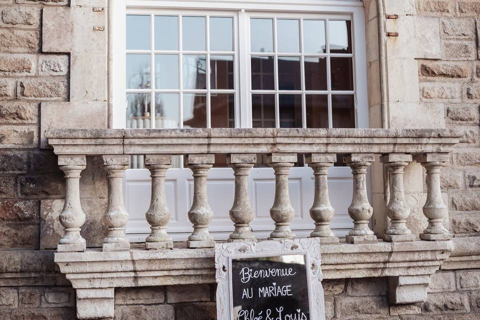 Facade manoir