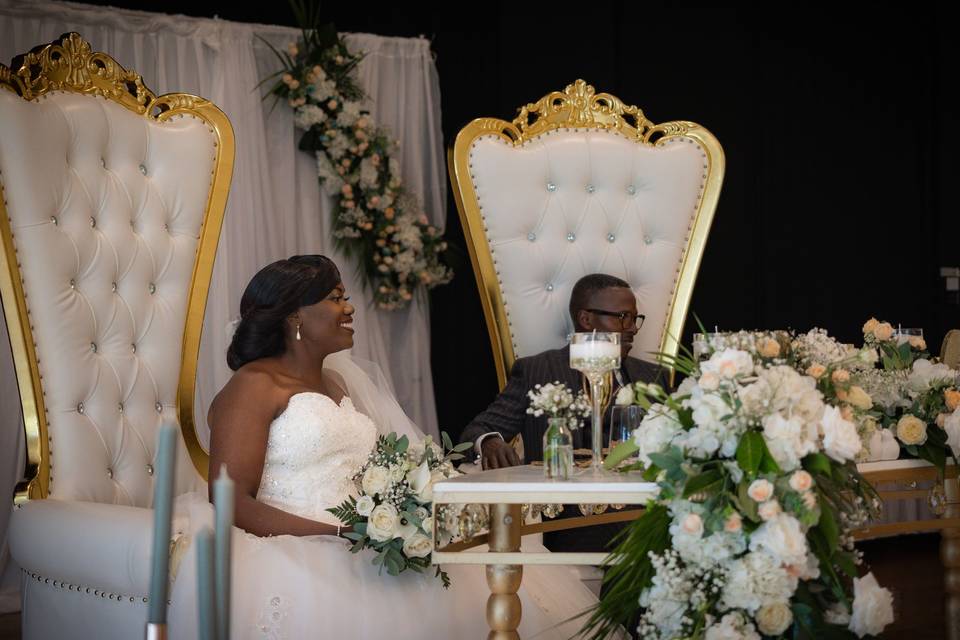 Table d'honneur