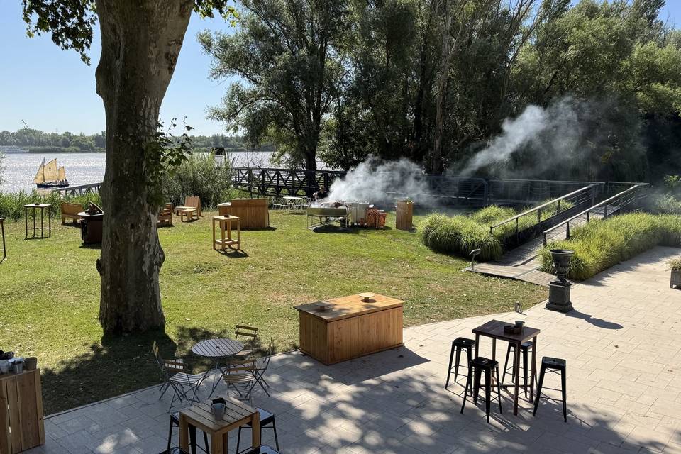Cocktail terrasse Garonne