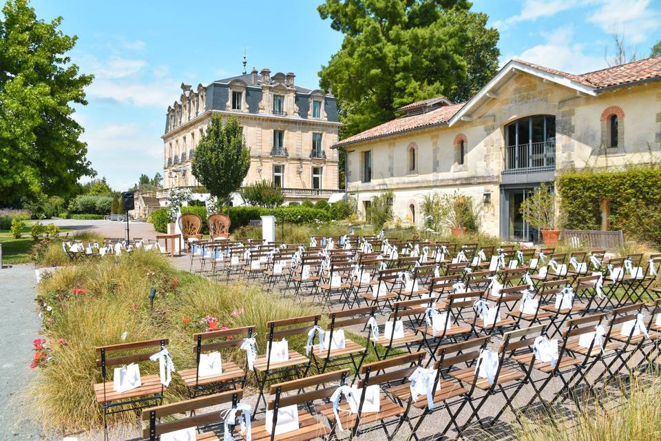 Cérémonie laïque terrasse Pav
