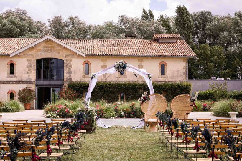 Cérémonie laïque terrasse Pav