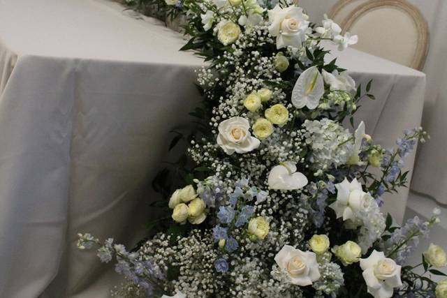 Cascade de fleurs