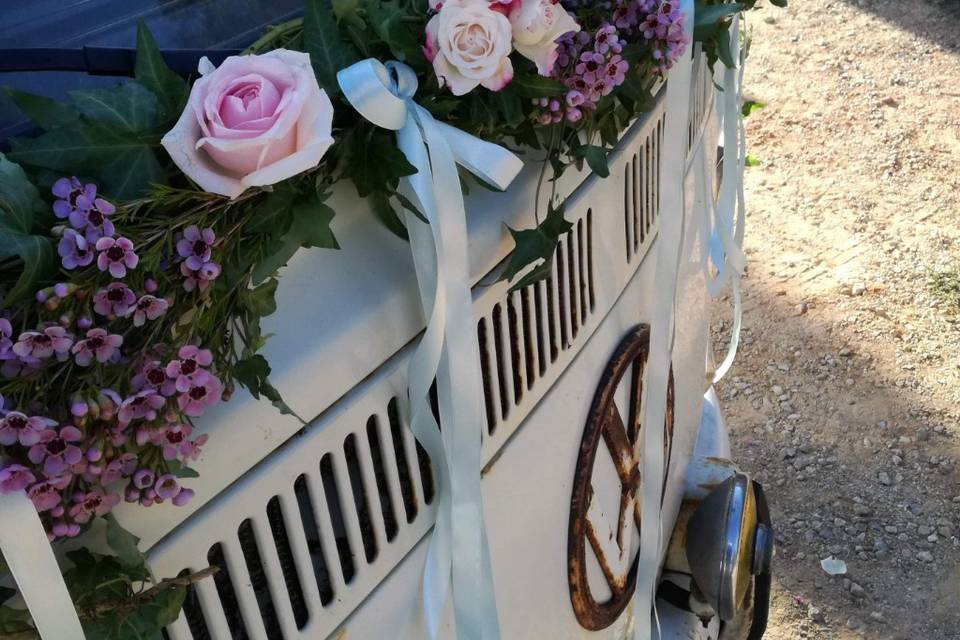 Bouquet de mariée rose