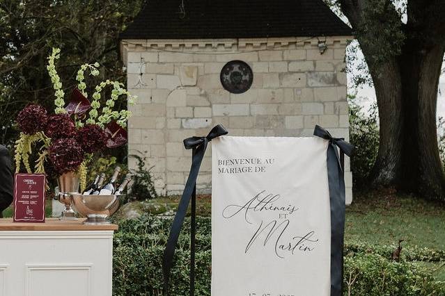 Toile de bienvenue