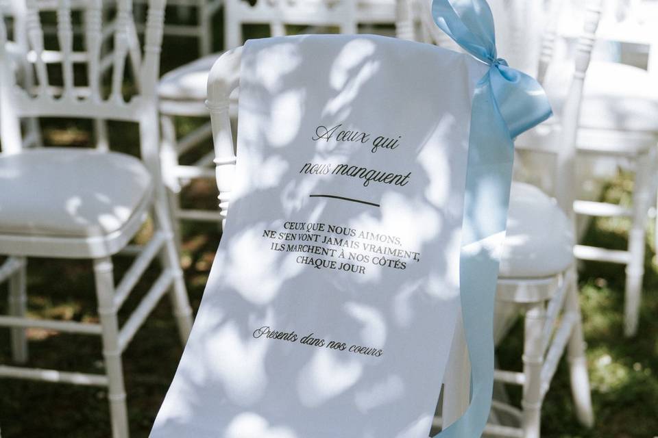 Voile de mémoire défunt