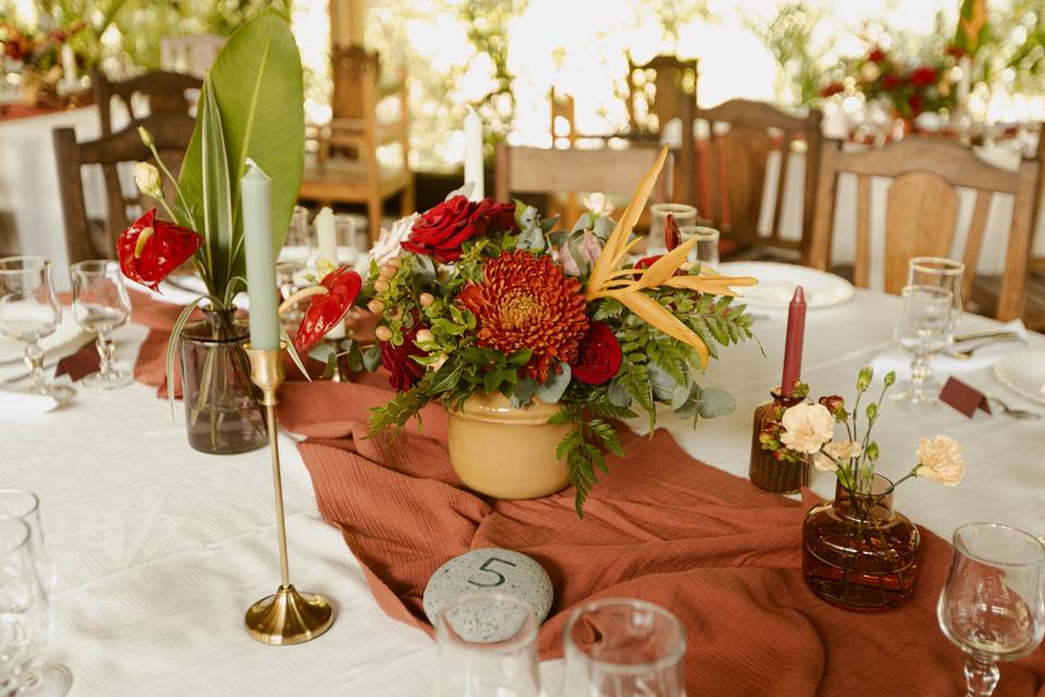 Un mariage coloré