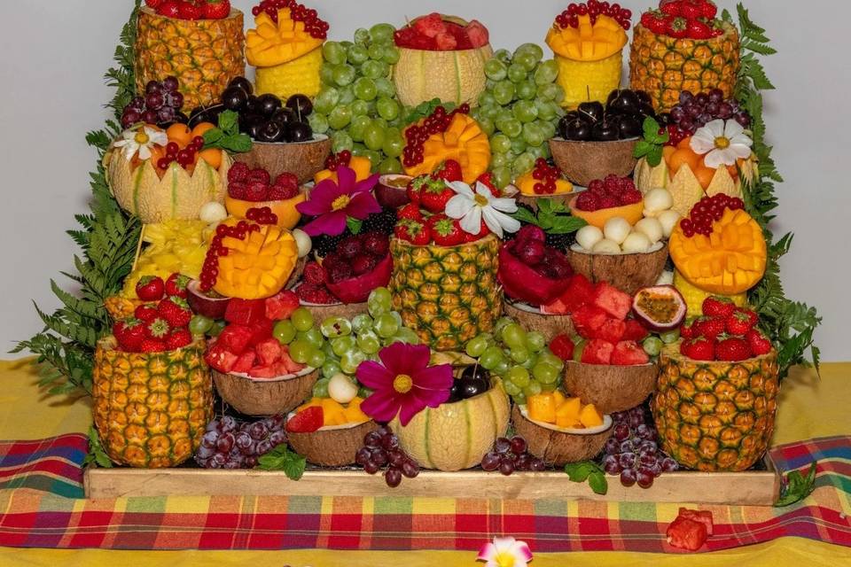 Composition de fruits frais