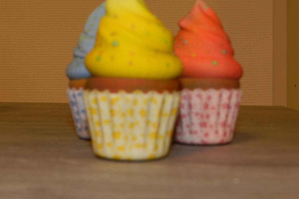 Muffins décoratifs