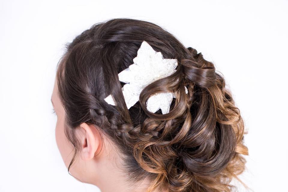 Chignon bohème