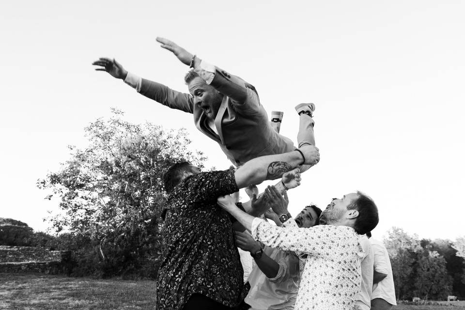 Photos fun avec les amis