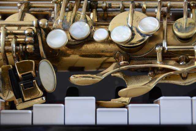 Piano et saxophone