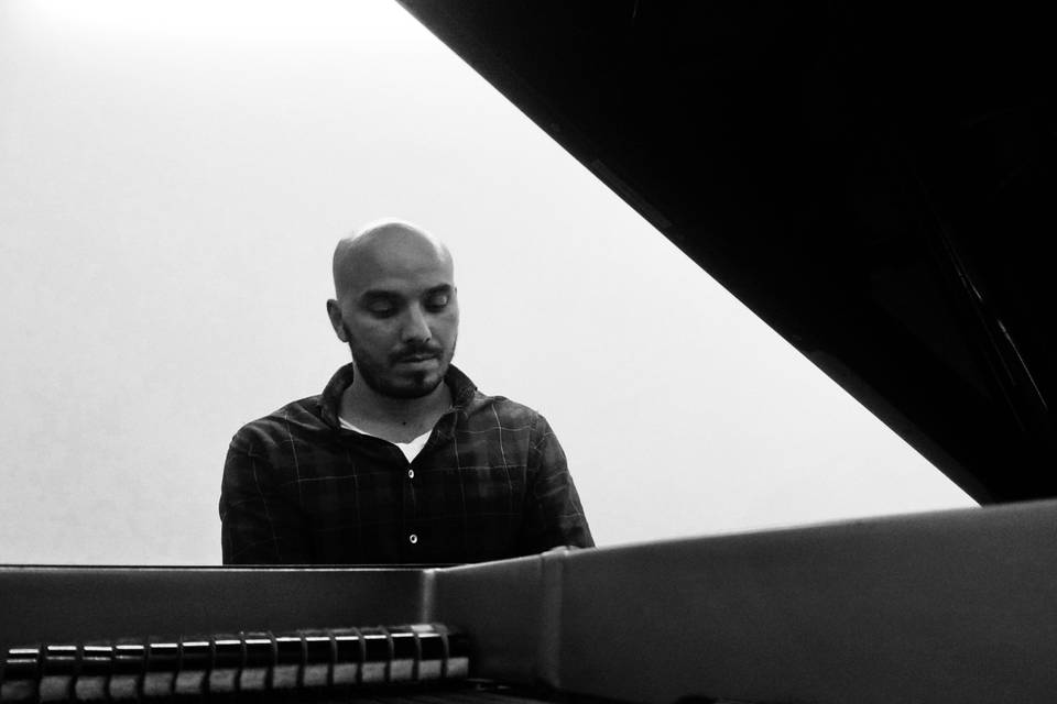 Benoît au piano