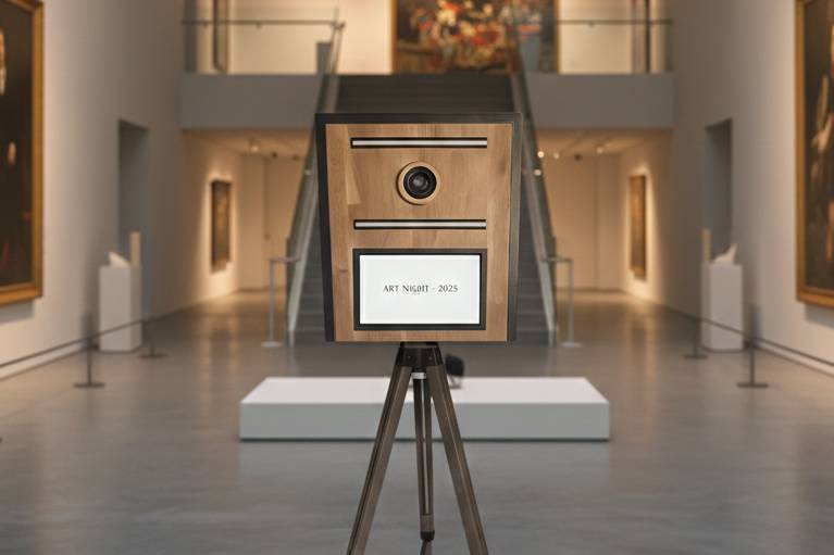 Photobooth galerie d'art