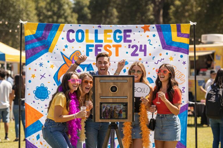 Photobooth collège fest