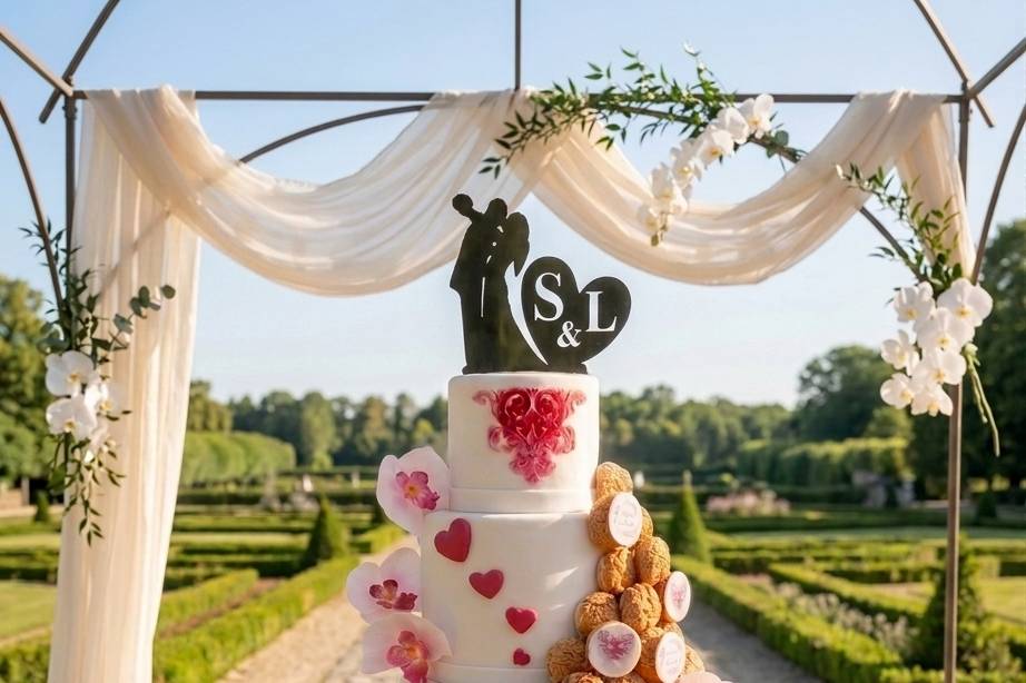 Wedding cake & choux