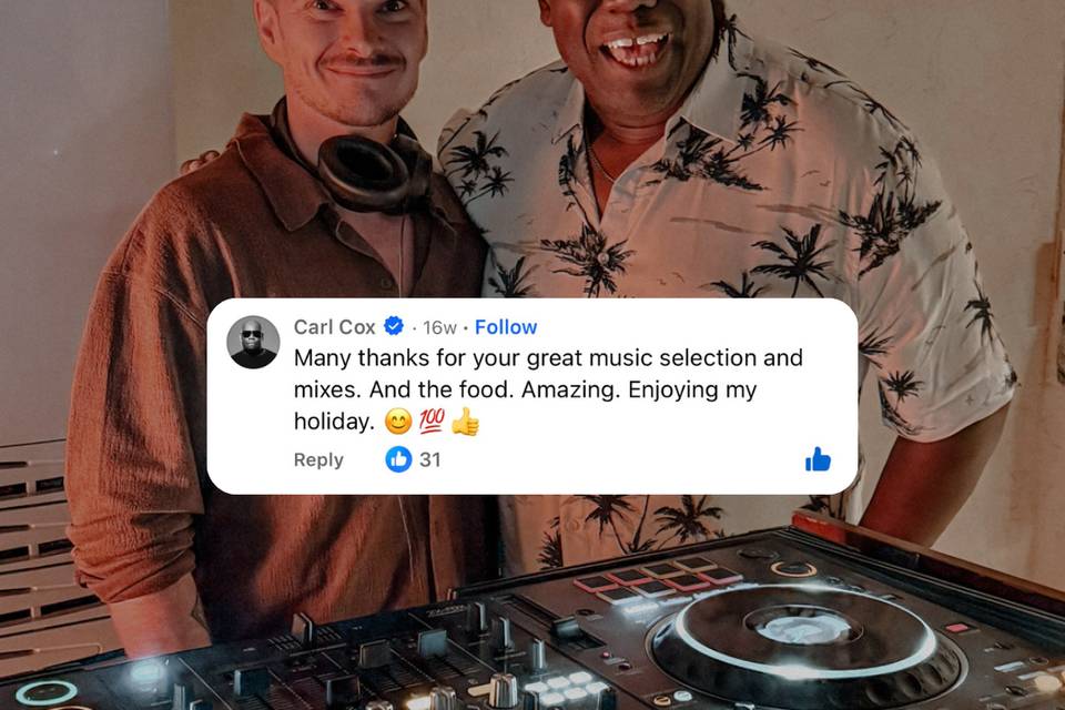 Carl cox et Charles Stif