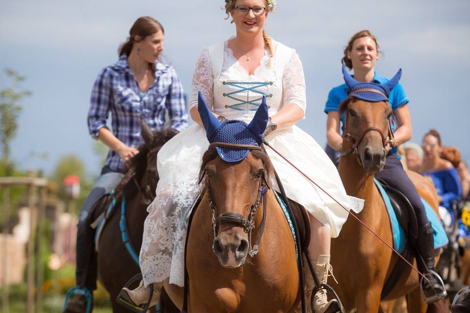 Mariage de Claire la cavalière