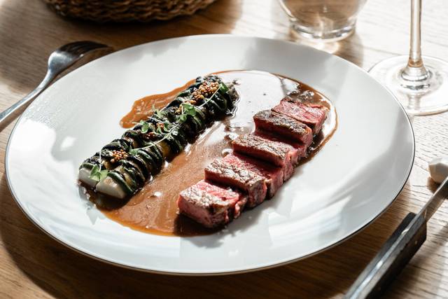 Viande au feu de bois