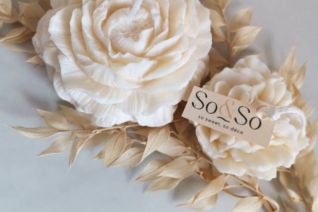 Mariage Cadeau Bougie Cire