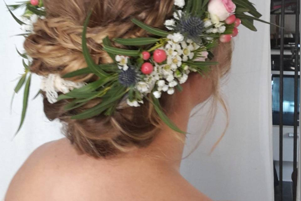 Couronne avec tresses