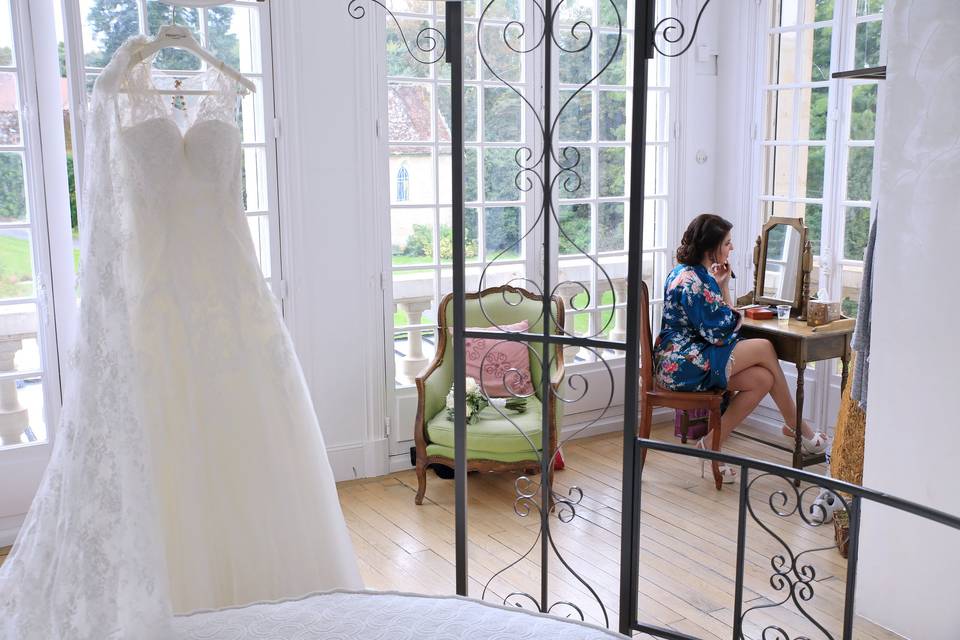 Robe + Préparatifs Mariée