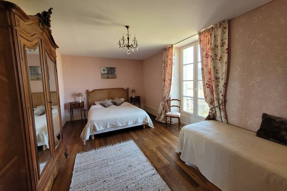 Chambre rose