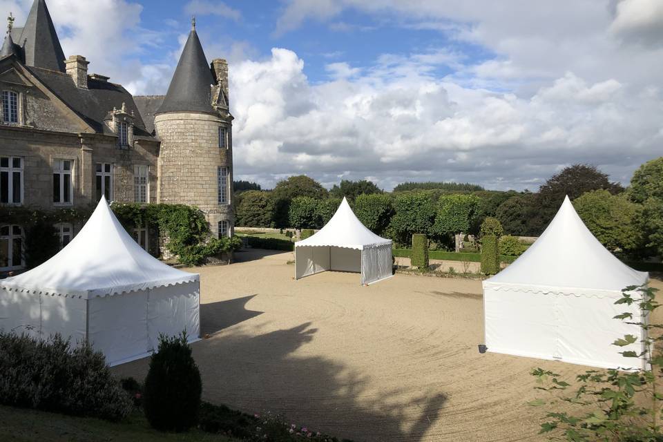 Tente pagode Atelier culinaire