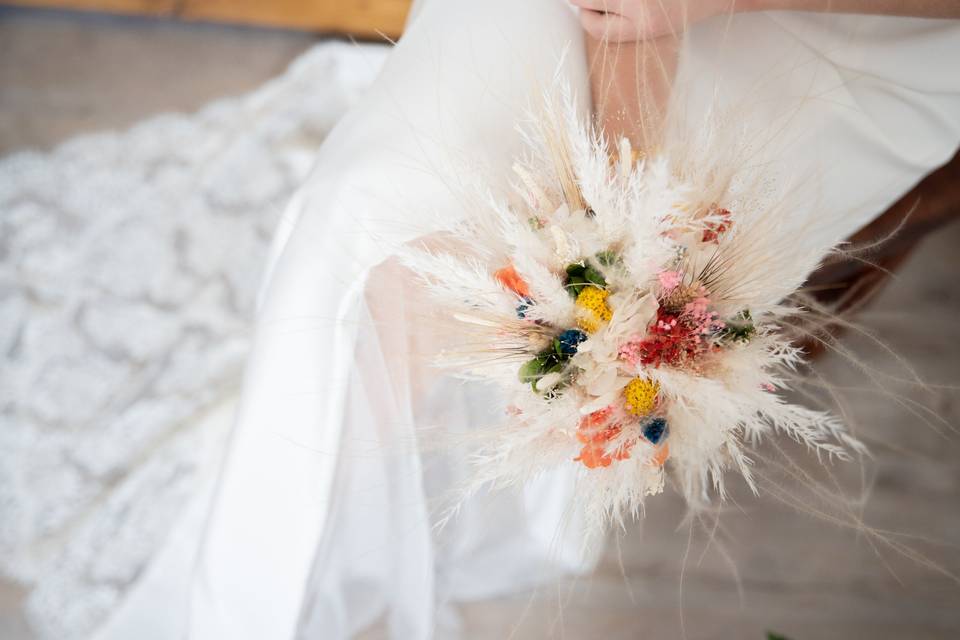 Le bouquet de la mariée