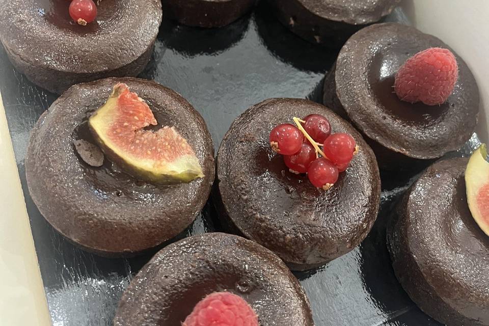 Cœur fondant au chocolat