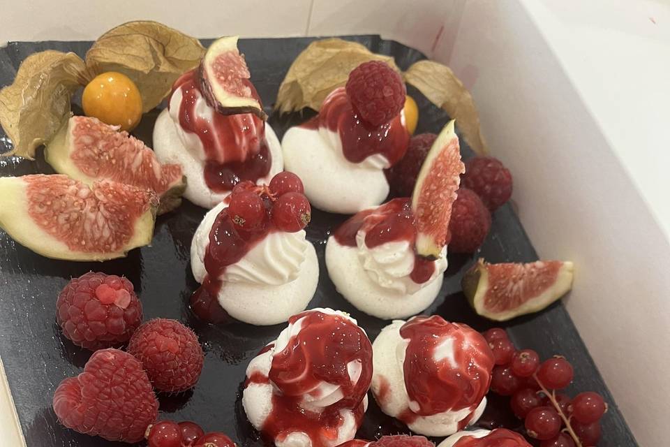 Mini Pavlova Fruits rouges
