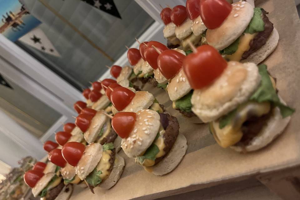 Mini burger bœuf