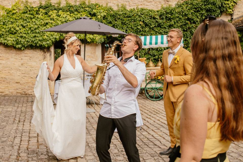 Vin d'honneur saxo