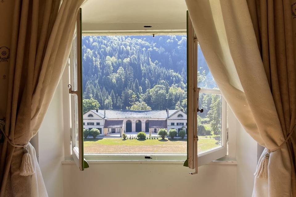 Vue sur le fer à cheval