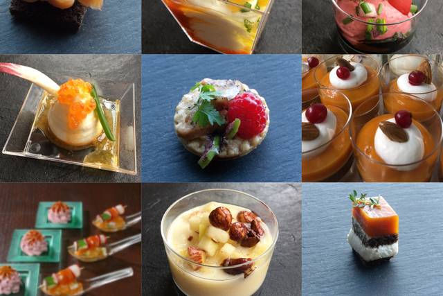 Exemples de mises en bouche