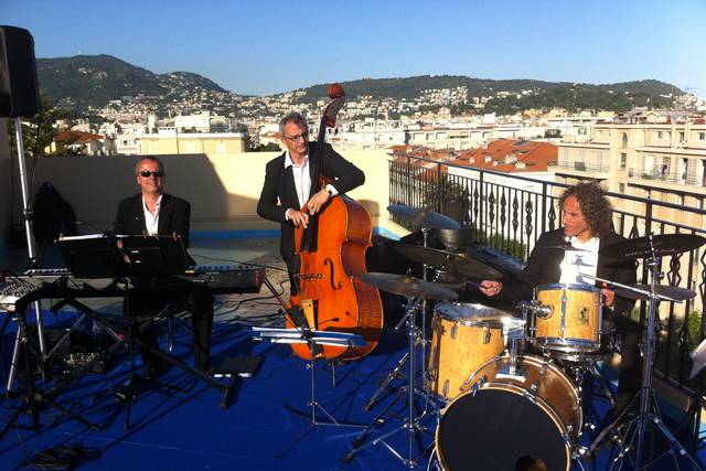 Trio Piano-Contrebasse-Batteri