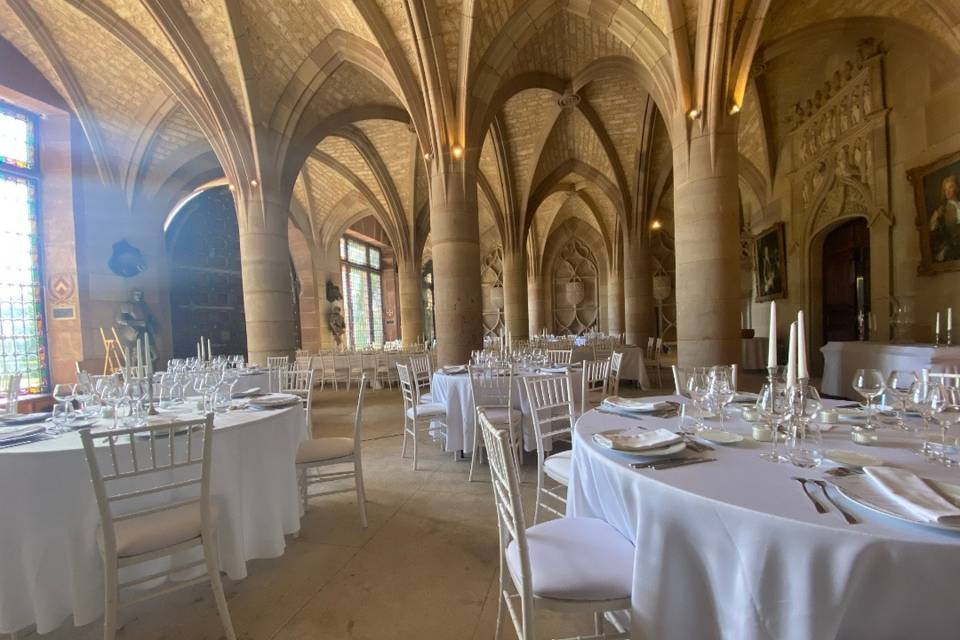 Salle de réception château