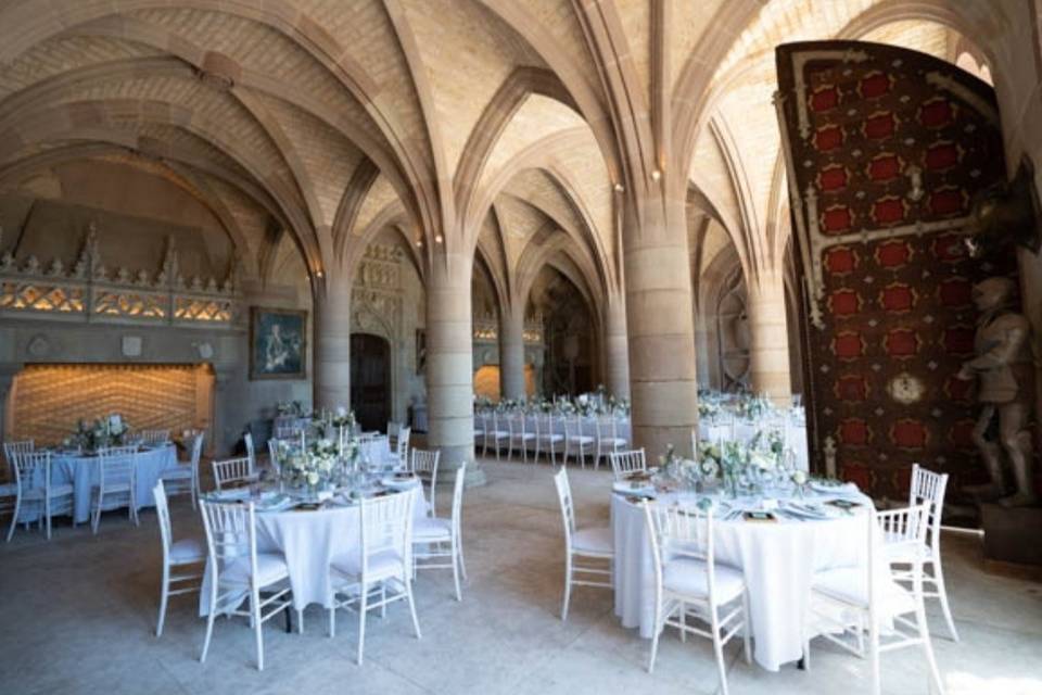 Salle de réception château
