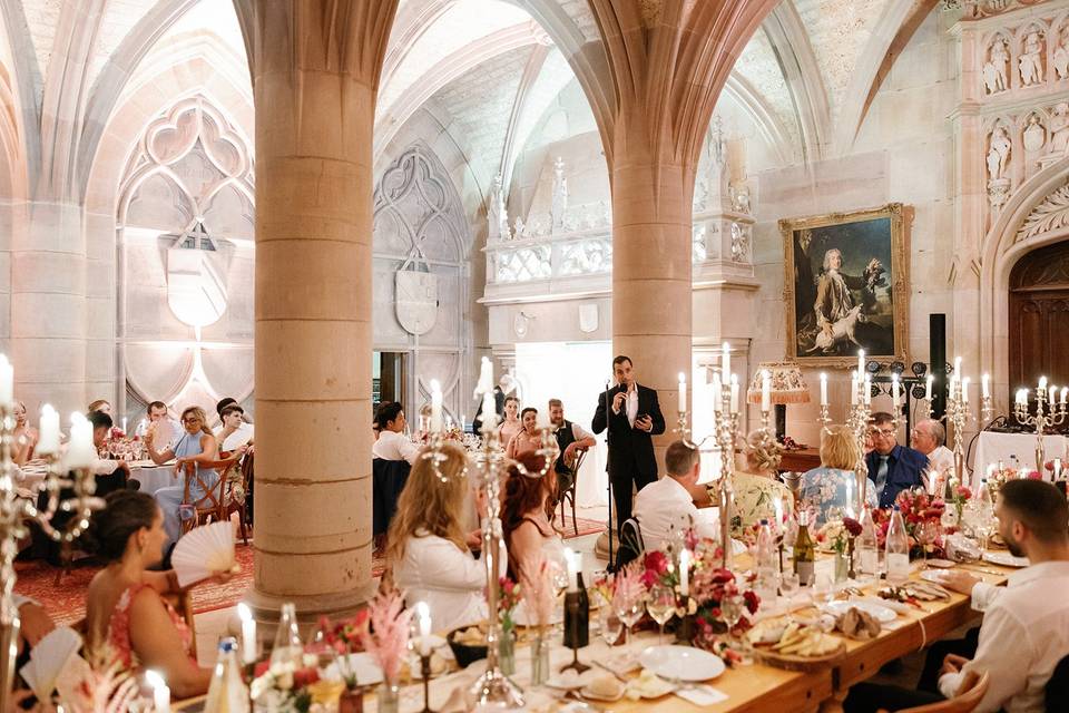 Salle de réception château