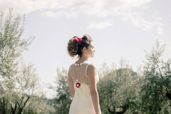 Chignon et maquillage beziers