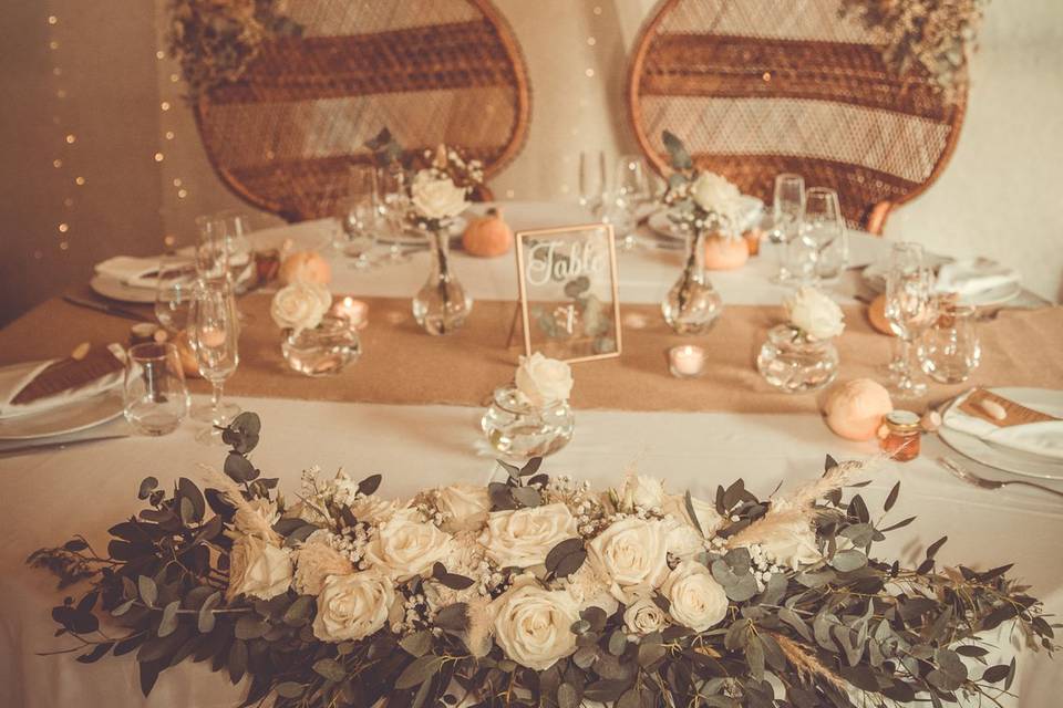 Table d'honneur