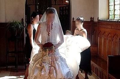 Coiffure de la mariée