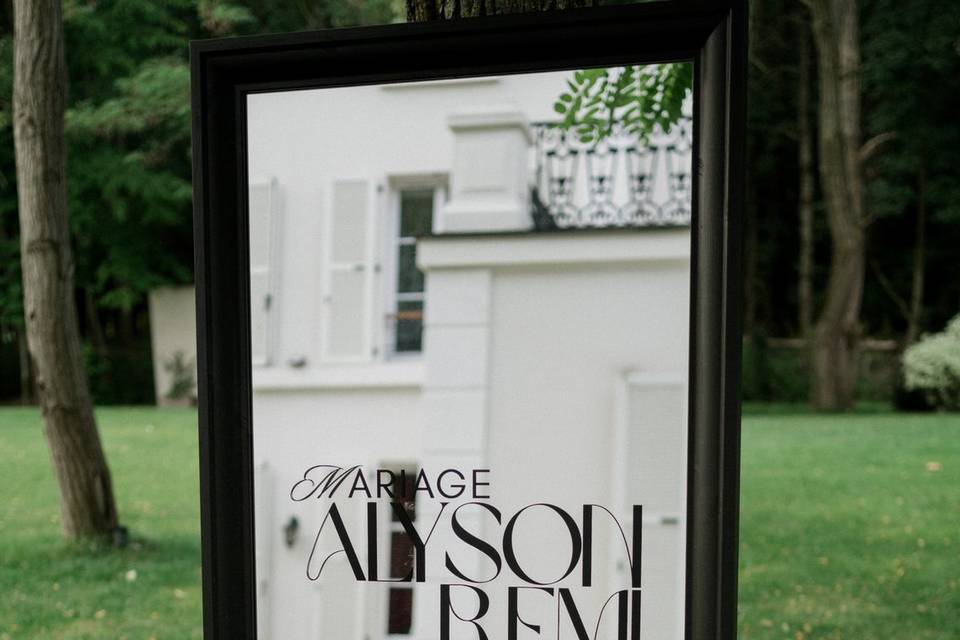 Miroir personnalisé