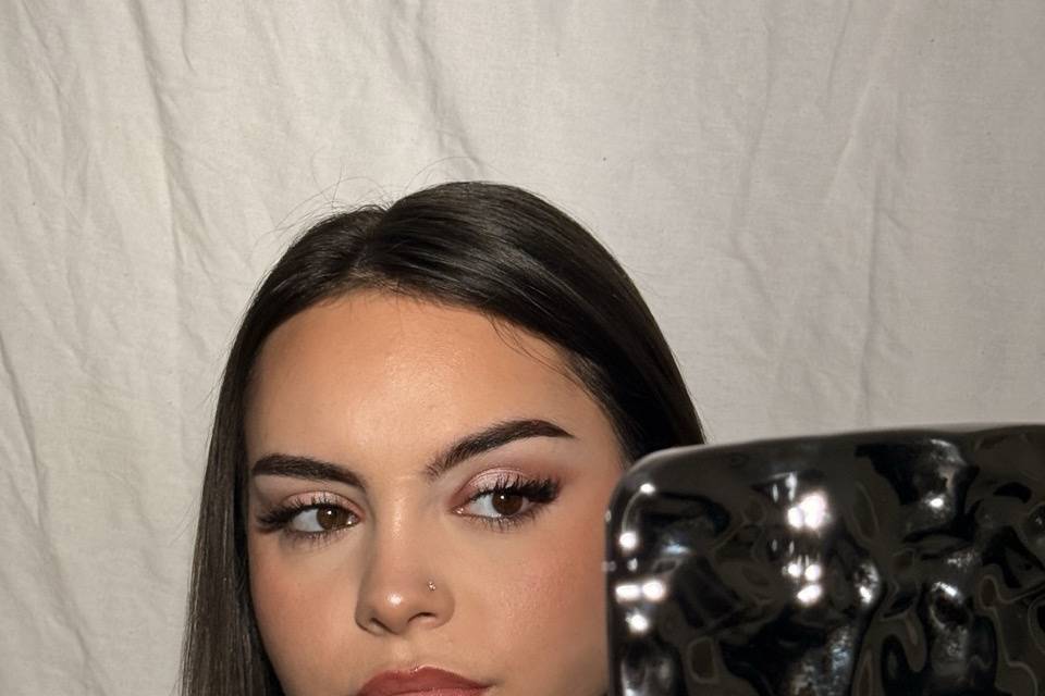 Maquillage rosé
