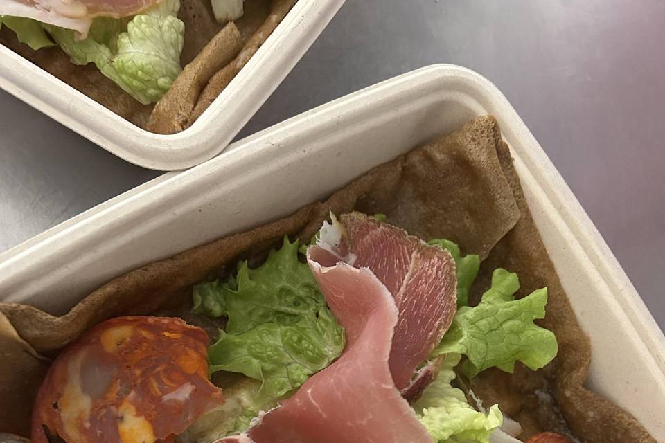 Galette chorizo