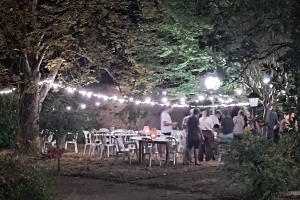 Espace pour repas extérieur