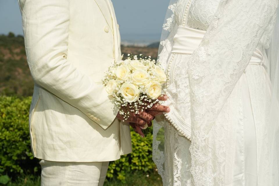 Bouquet mariés