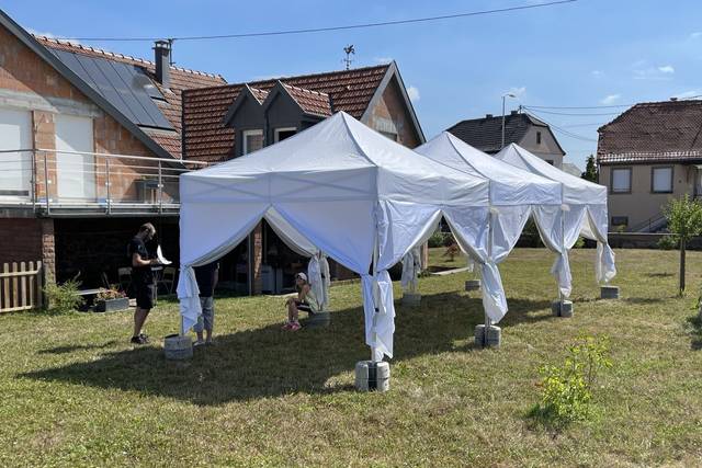 Location tonnelle 3x9m