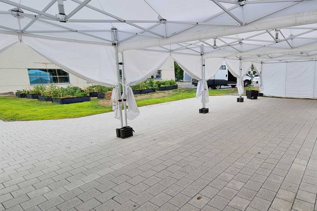 Location tonnelle 4,5x12m