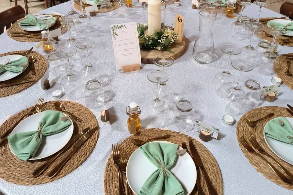 Table invités